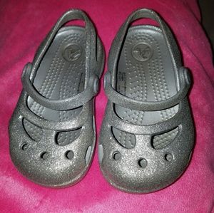Toddler Girls CROCS size 5